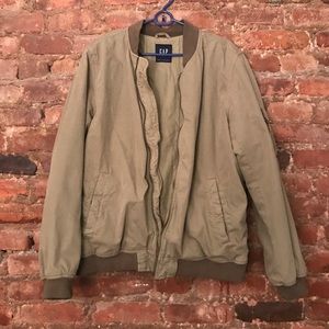 Olive Bomber Jacket